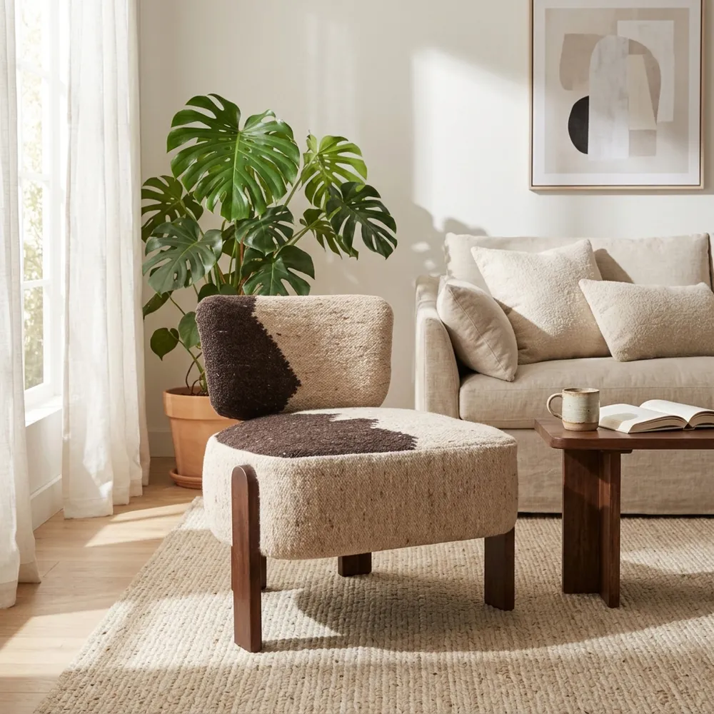 HARKENGROVE BROWN CHAIR 28 (IN)