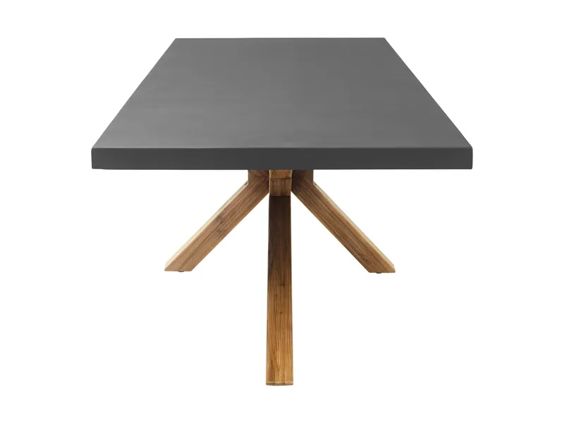 Suan Rectangular Dining Table Gray 3