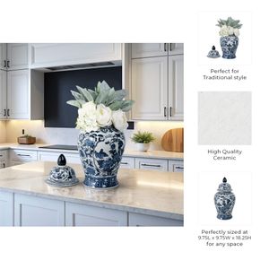 HARDYPORT BLUE CHINOISERIE 19 (IN) 10