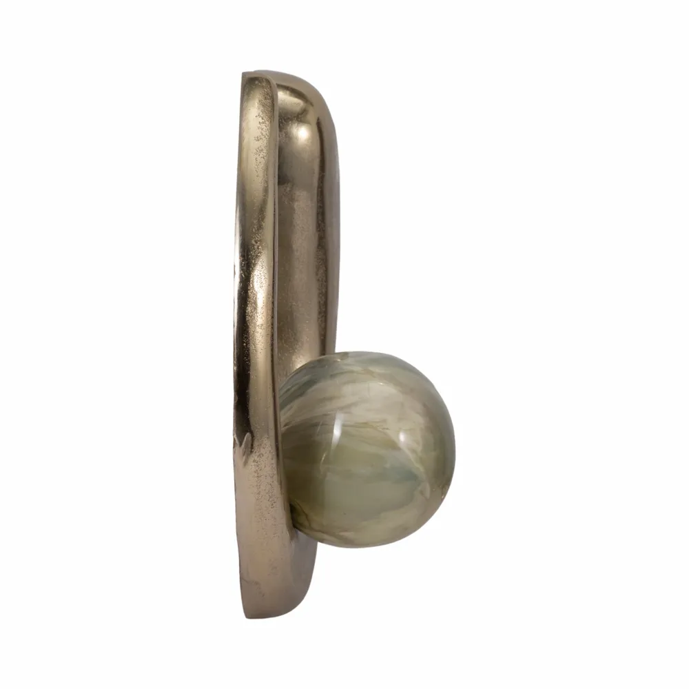 ELLERYWELL SET OF 3 GOLD METAL WALL 5 (IN)