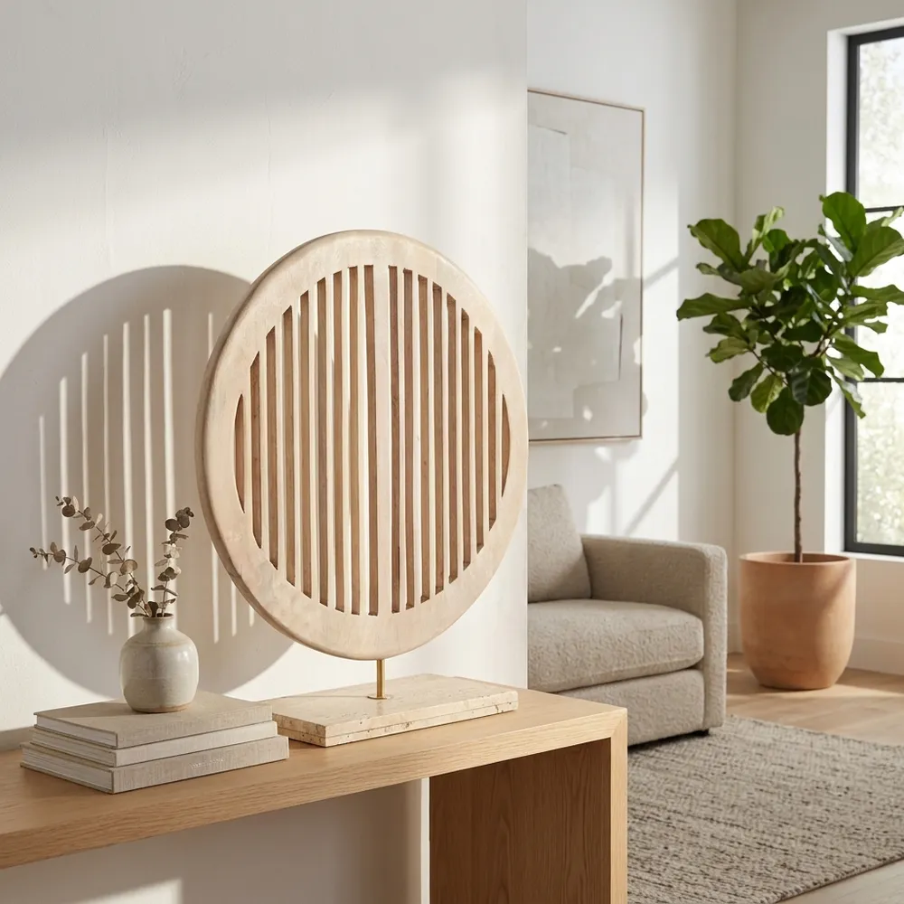 GARLANDHAVEN WHITE DECOR 28 (IN)