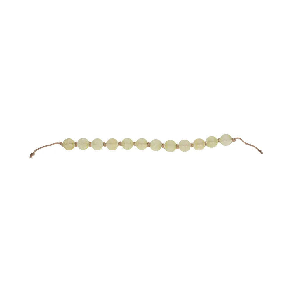 HARLAN GREEN BEAD 3 (IN)