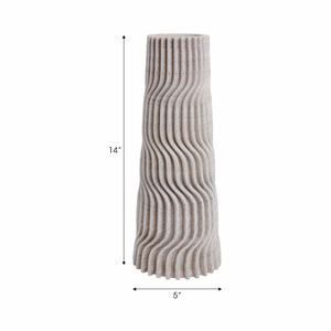 LAKEWORTH TAN VASE 14 (IN) 9
