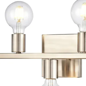 Attune 22″ Wide 5-Light Vanity Light - Satin Nickel 4