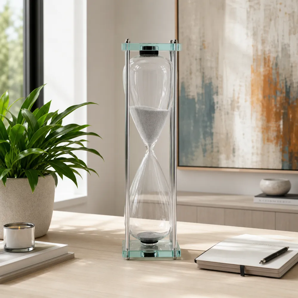 SHERMANFORD SILVER HOURGLASS 26 (IN)