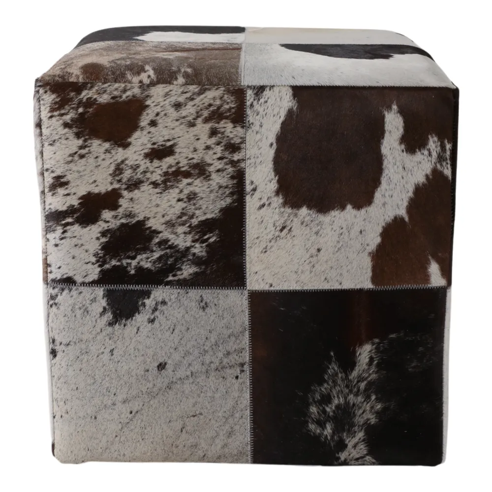 SPARROWSTONE WHITE OTTOMAN 19 (IN)