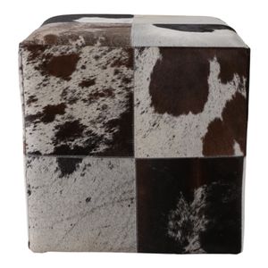 SPARROWSTONE WHITE OTTOMAN 19 (IN) 3
