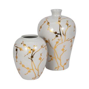 SAGESHAW WHITE CHINOISERIE 11 (IN) 8