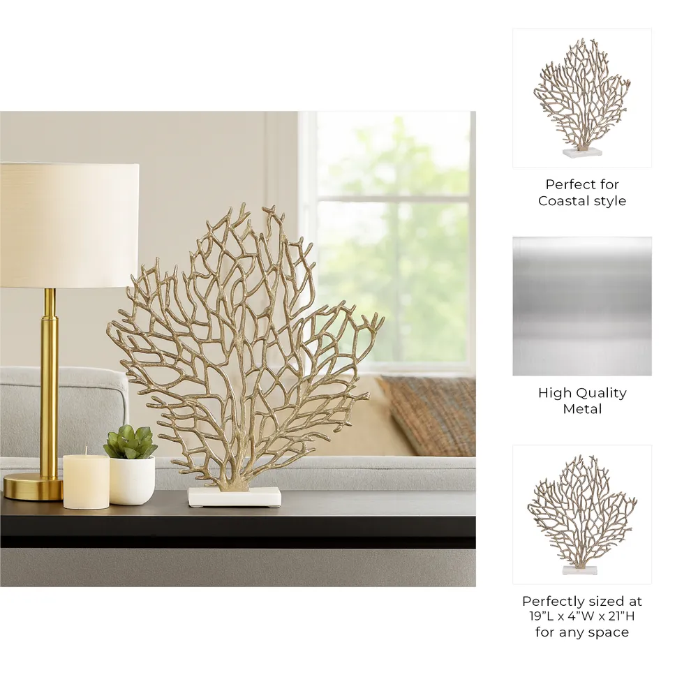 BENTONSIDE GOLD DECOR 21 (IN)