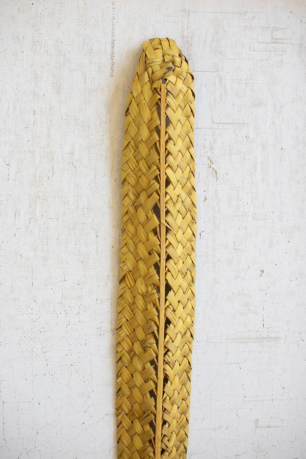 Goldenrod Woven Kejur Leaf