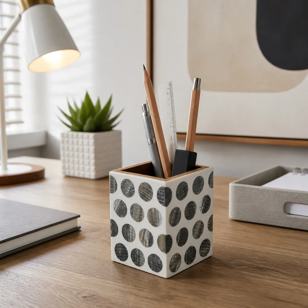 PEYTONMOOR BROWN PENCIL CUP 4 (IN)
