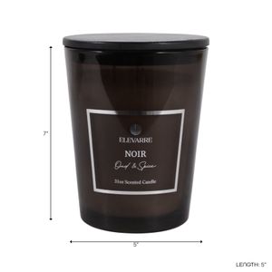 ROWANSTONE NOIR OUD AND TOBACCO CANDLE 7 (IN) 10
