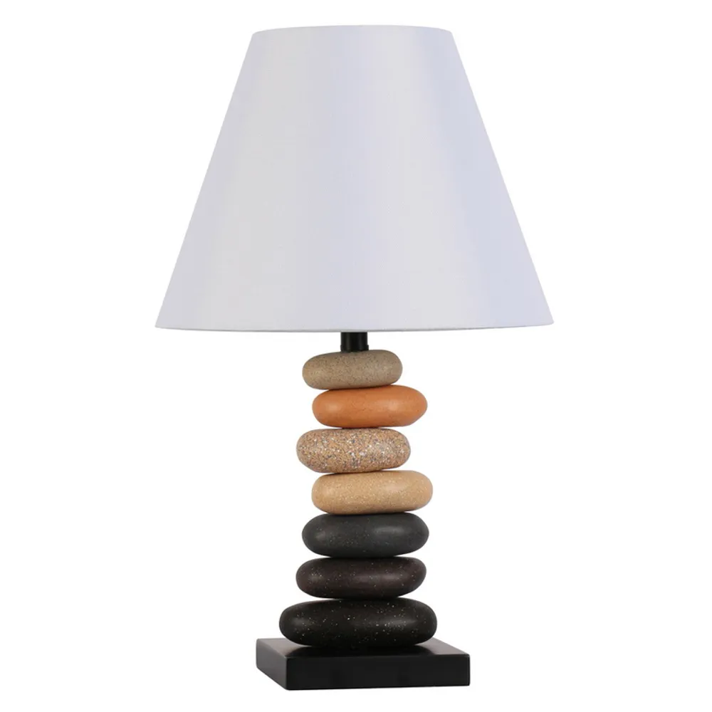 STACK OF STONES TABLE LAMP
