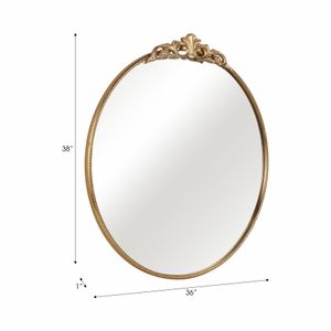 DEWEYPORT GOLD MIRROR 38 (IN) 8