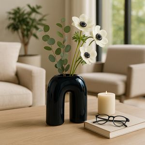 HEYDONPORT BLUE VASE 8 (IN) 12