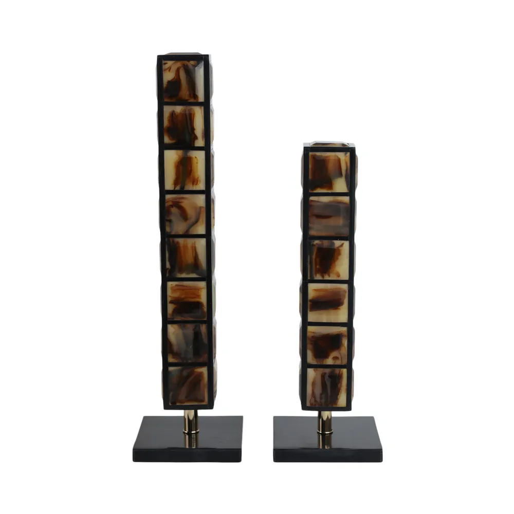 EATONHAM SET OF 2 TAN DECOR 21 (IN)