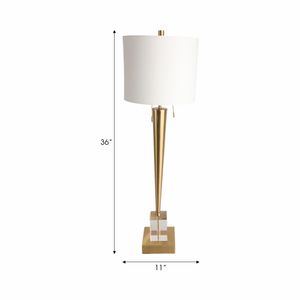 DUNBARWAY GOLD LAMP 36 (IN) 8