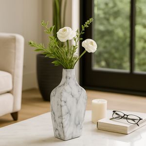 WOODSONWELL WHITE VASE 11 (IN) 11