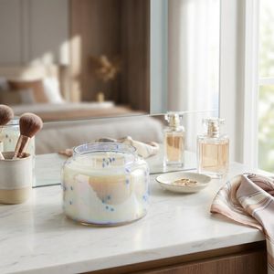 DASHHOLM VERBENA BEAD LUSTER CANDLE 4 (IN) 12