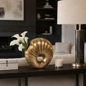 HACKETTWAY GOLD VASE 10 (IN) 2
