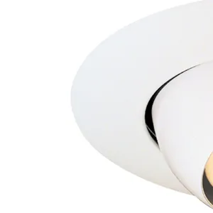 Axis 6'' Wide 1-Light Recessed Trim - Matte White 3