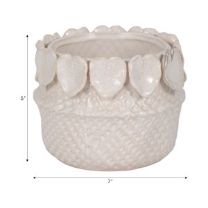 FALLONRUN IVORY PLANTER 5 (IN) 9