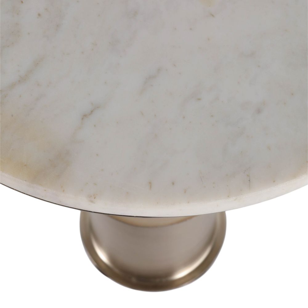 NADIARIDGE WHITE TABLE 22 (IN)
