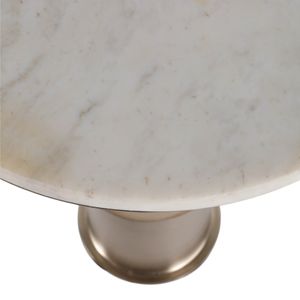 NADIARIDGE WHITE TABLE 22 (IN) 6