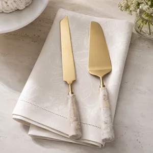 ALDEROAK SET OF 2 TAN SERVEWARE 1 (IN) 2