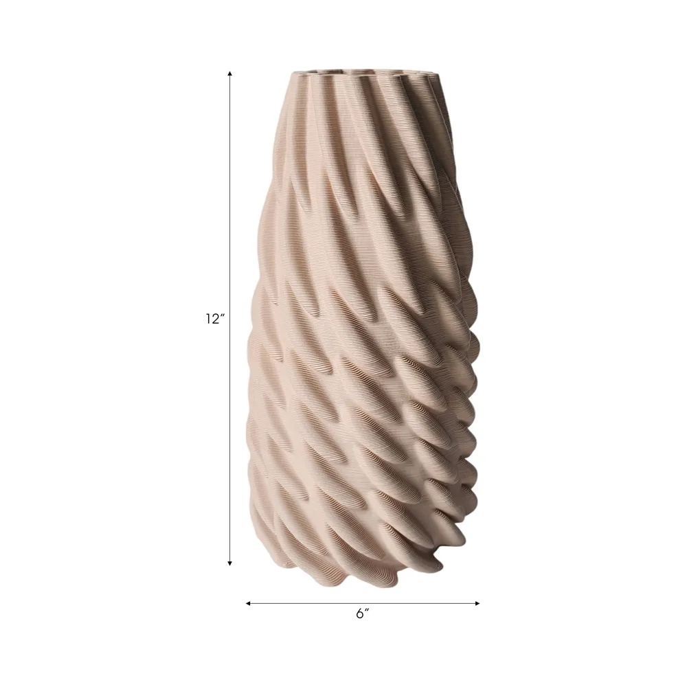 WOODSONVIEW PINK VASE 12 (IN)