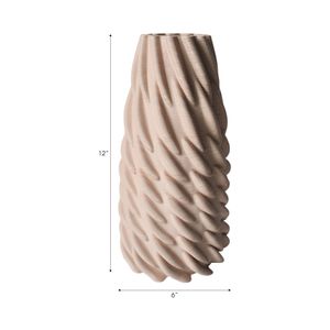 WOODSONVIEW PINK VASE 12 (IN) 7