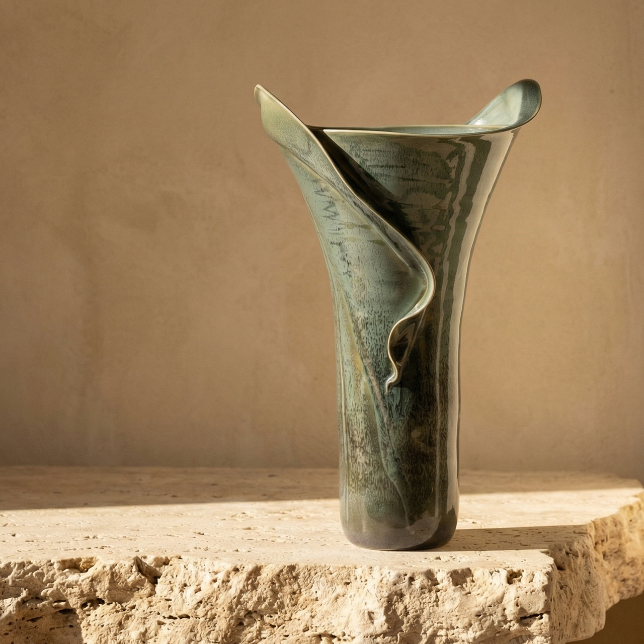 Goyen Green Vase