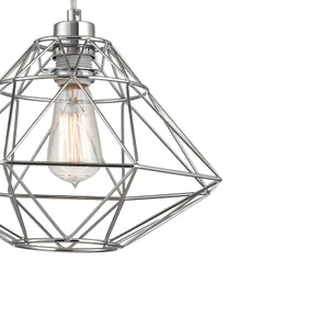 Paradigm 13'' Wide 1-Light Pendant - Chrome 4