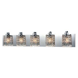 Optix 35'' Wide 5-Light Vanity Light - Polished Chrome 1