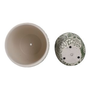 KAYEFORD SET OF 2 WHITE PLANTER 8 (IN) 7