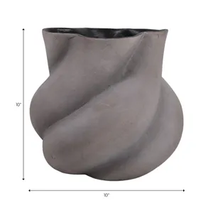 BROGANCREST GRAY VASE 10 (IN) 9