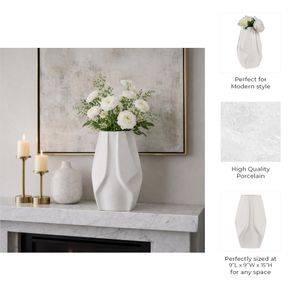 GARTONLEY IVORY VASE 15 (IN) 10
