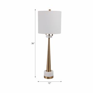 ARLOWSIDE GOLD LAMP 36 (IN) 7