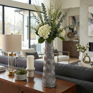 TATUMBURN GRAY VASE 20 (IN) 13