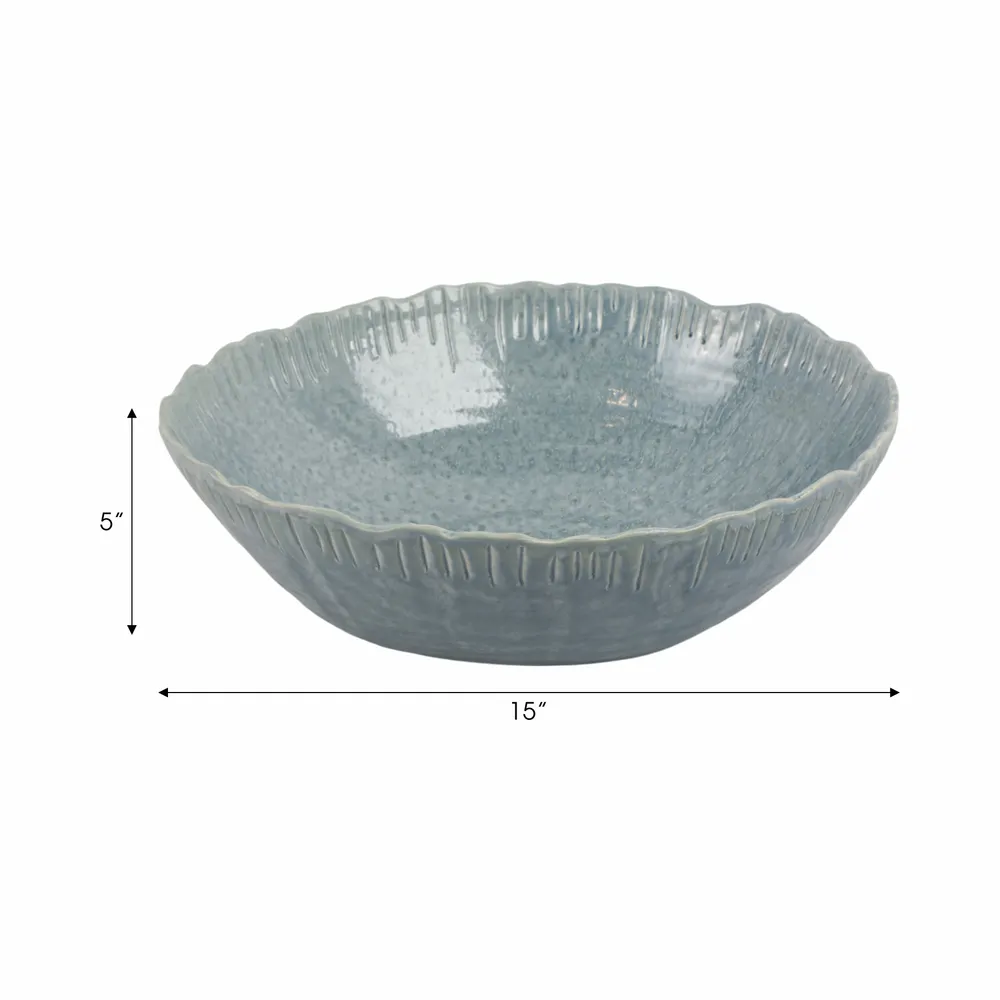 MAXHOLM TEAL BOWL 5 (IN)