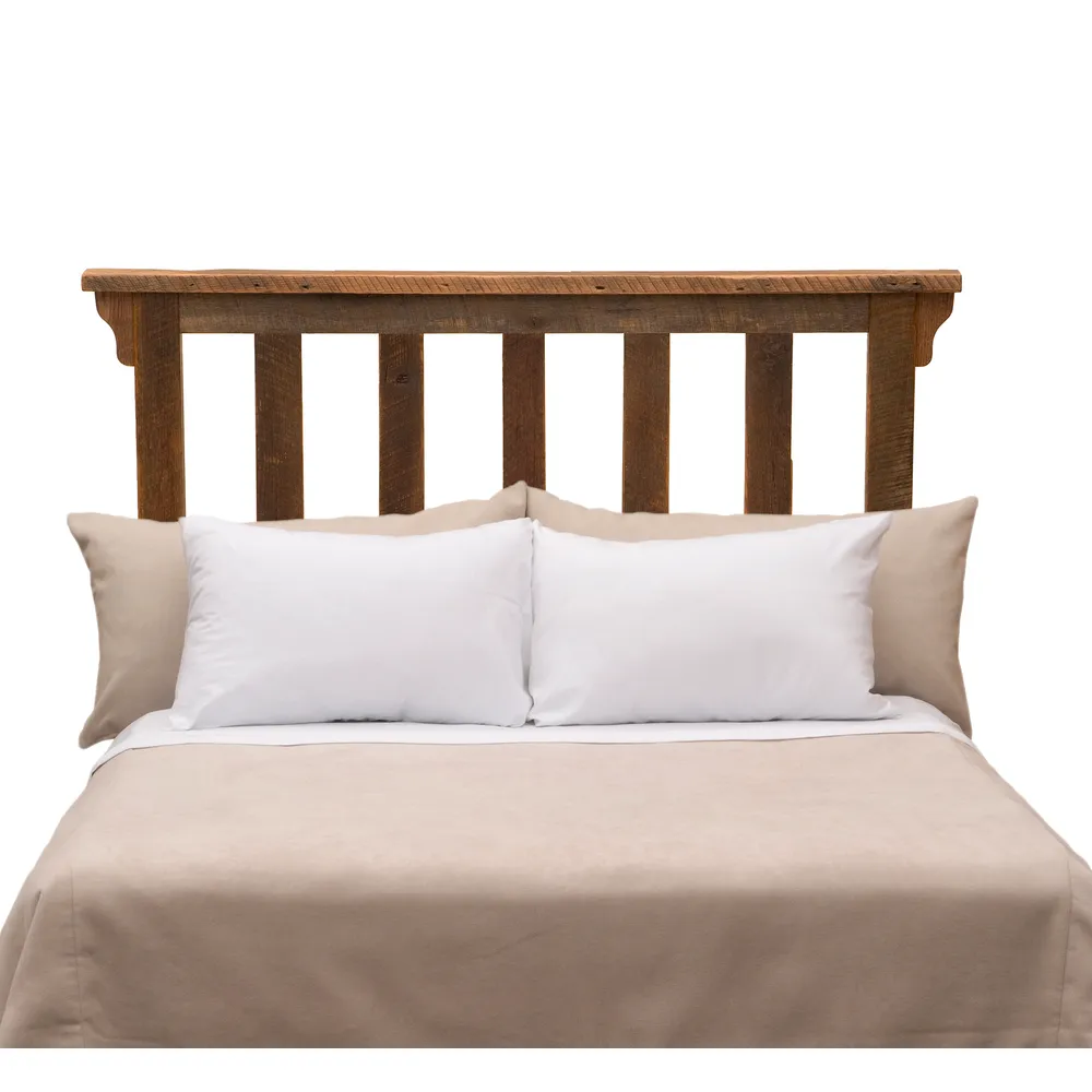 Barnwood Post Headboard - Cal King