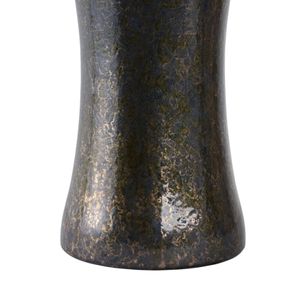 THORNTON BLACK GLASS VASE 27 (IN) 6