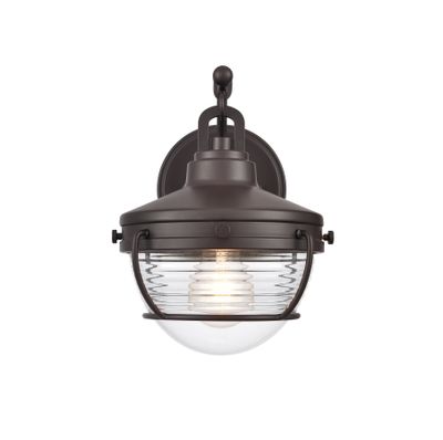 Eastport 10″ High 1-Light Outdoor Sconce - Oil Rubbed Bronze