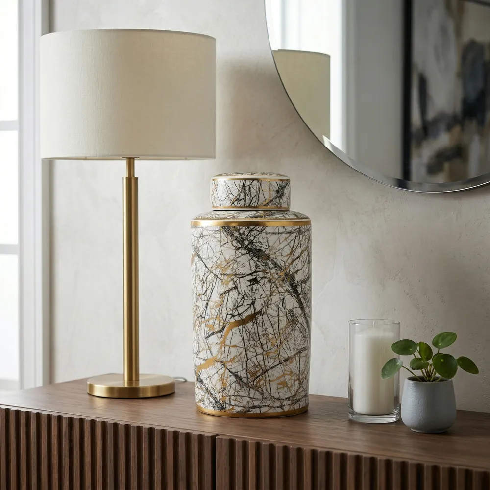 LOCHLAKE WHITE JAR 16 (IN)