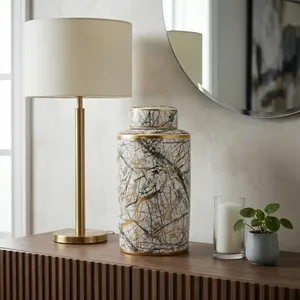 LOCHLAKE WHITE JAR 16 (IN) 12