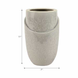 GREYSONSTONE GRAY VASE 11 (IN) 9