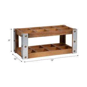 ALCOTTWOOD BROWN BAR ACCESSORY 8 (IN) 10