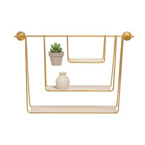 GARANDRUN WHITE WALL SHELF 29 (IN) 3