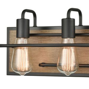 Copley 20'' Wide 3-Light Vanity Light - Matte Black 2