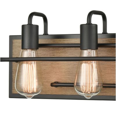 Copley 20″ Wide 3-Light Vanity Light - Matte Black